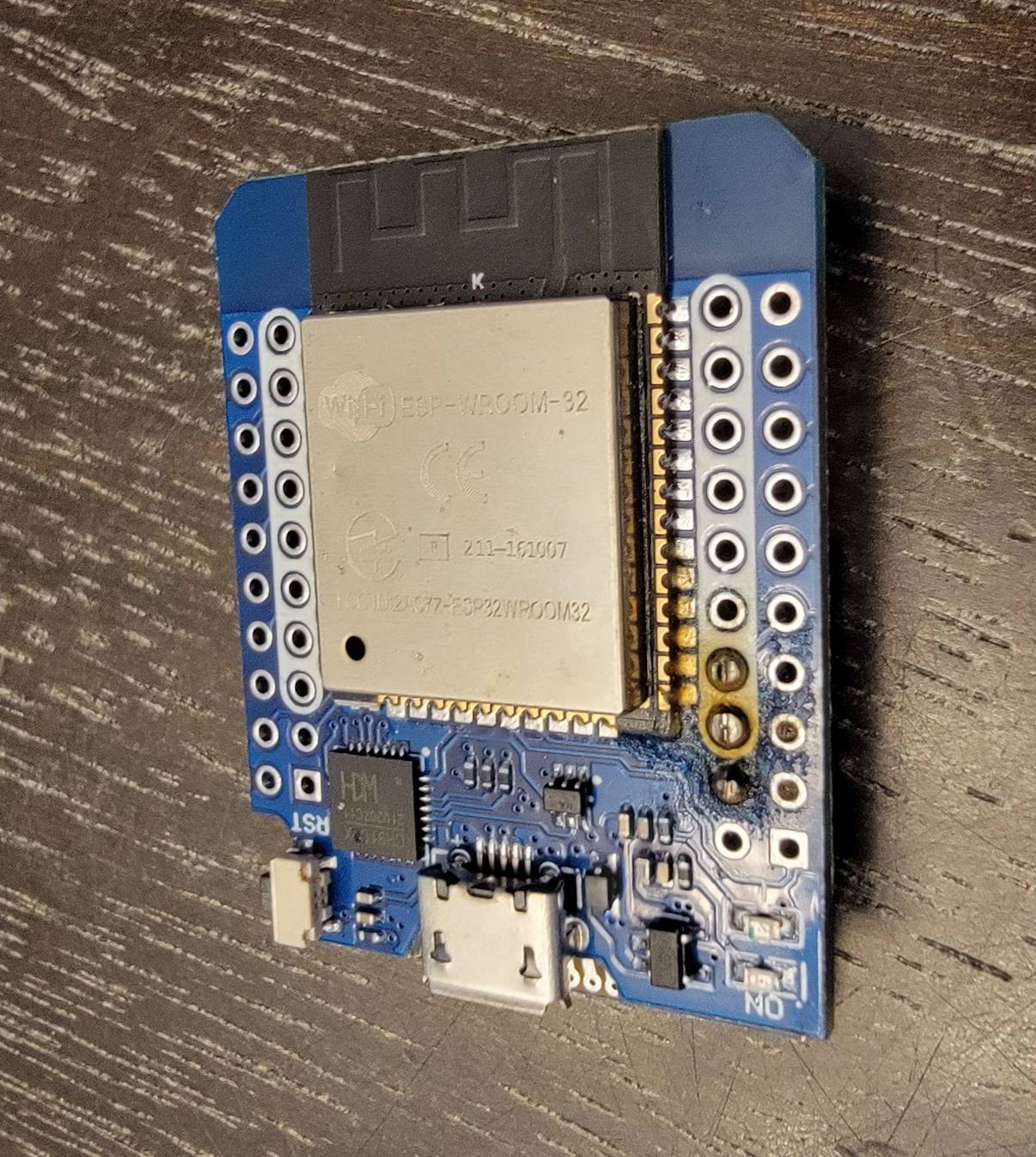 PiShock Lite - Burnt variant - PCB front view